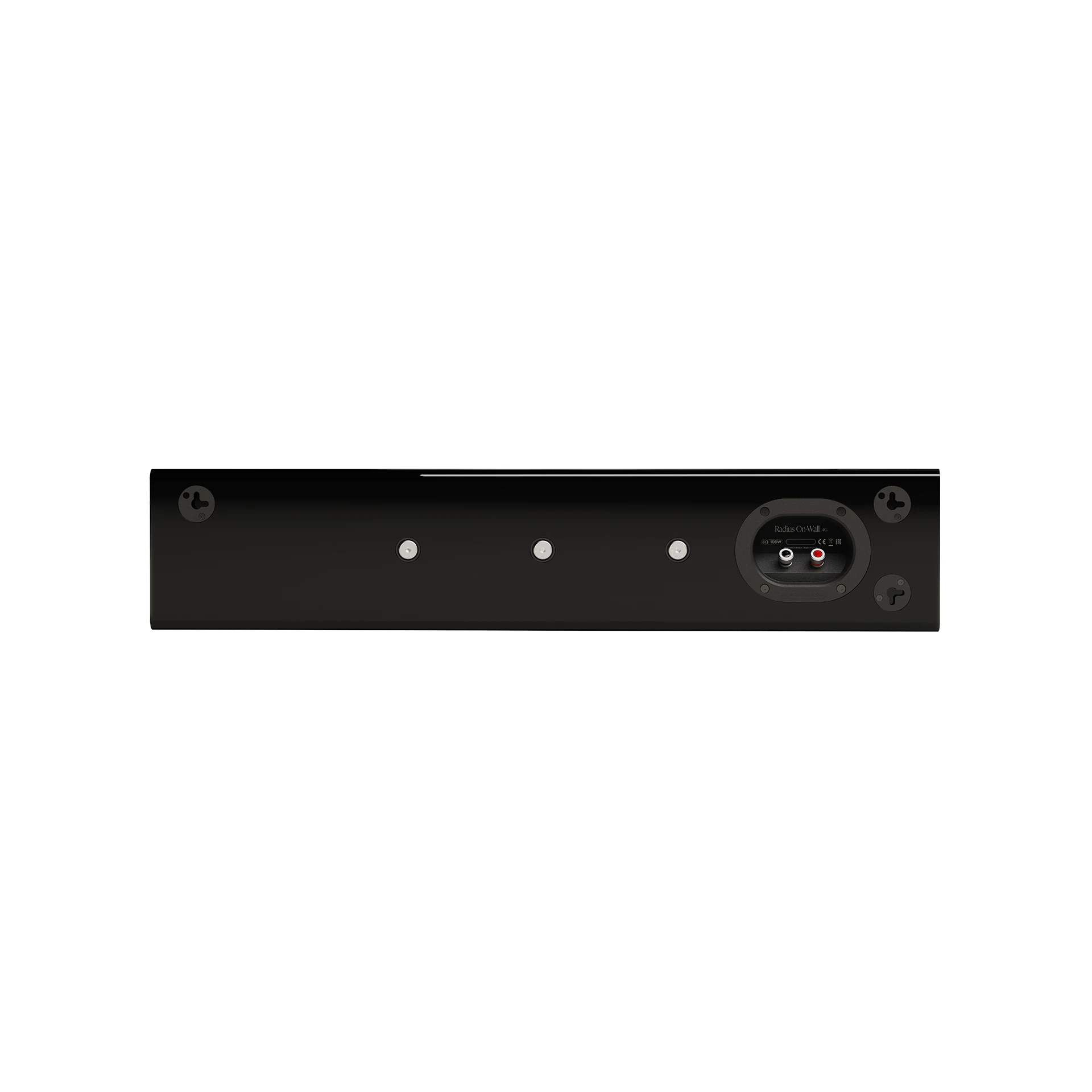 Rack, Rückseite, Elektronikmodul, schwarz, Anschlüsse