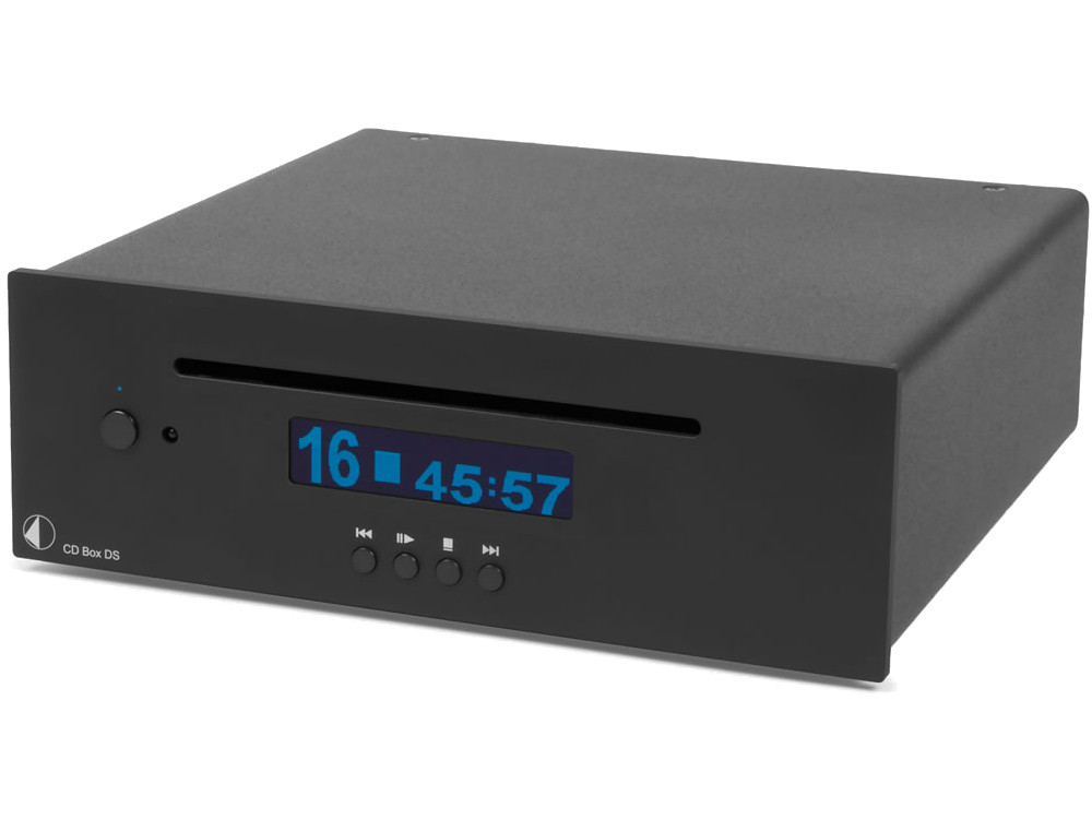 ProjectCDBoxDS-Schwarz High End CD Player + Cinch Kabel + CD Kollektion