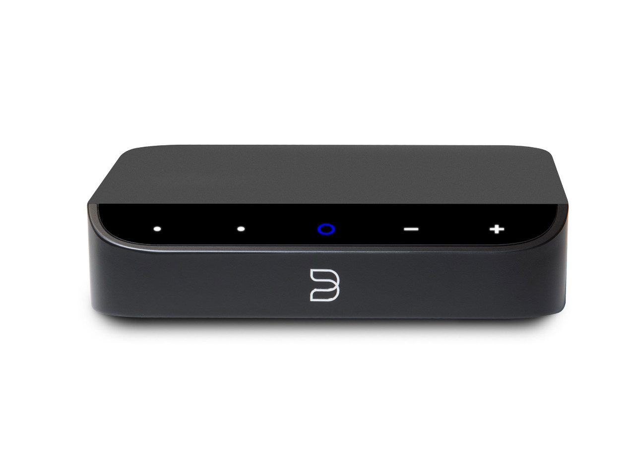 Bluetooth‑Adapter, USB‑C, schwarzes Gerät, Indikatorlichter, Aluminiumgehäuse