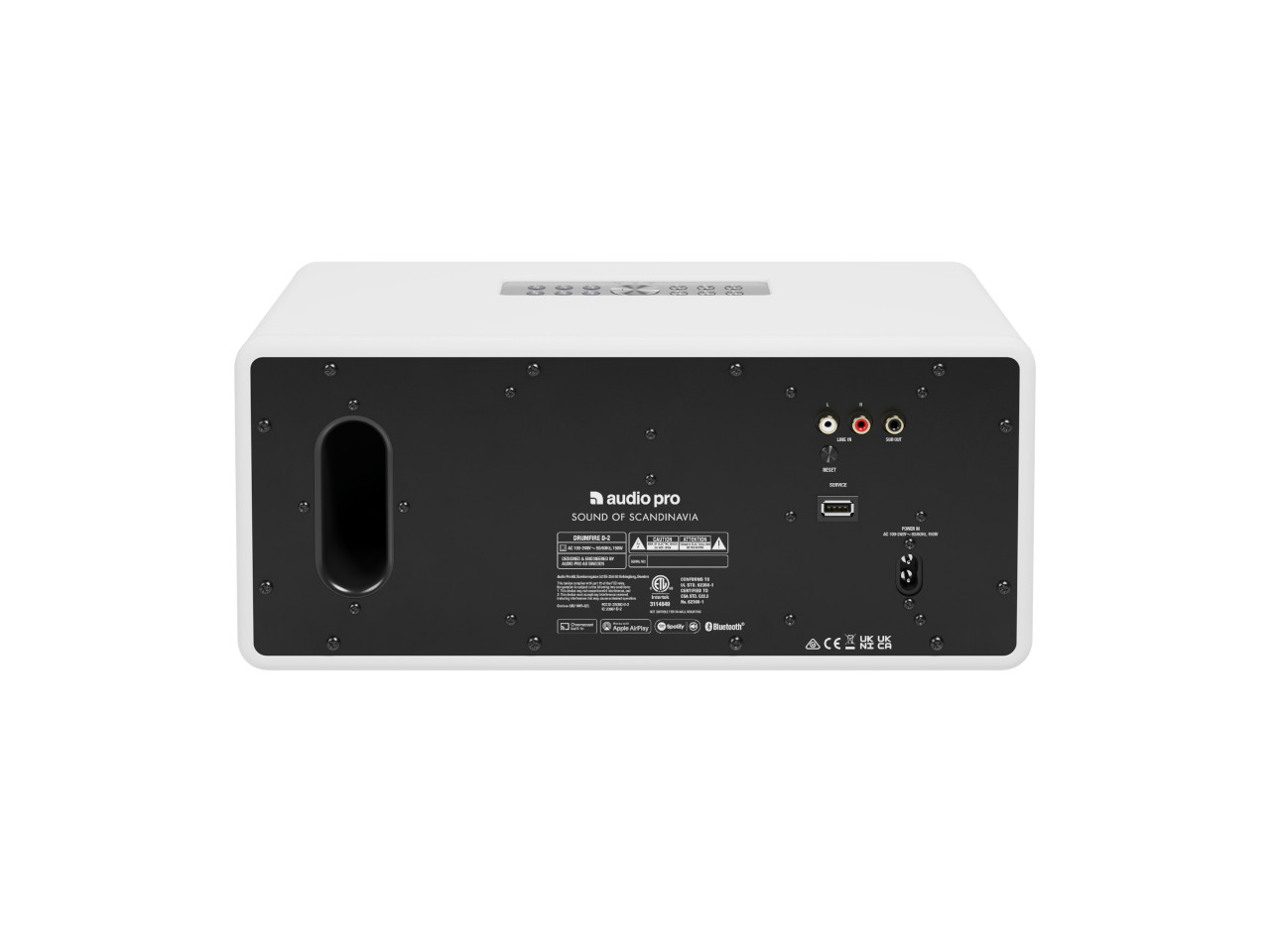 Lautsprecher, Kompakt, Rückseite, Anschluss, Bluetooth