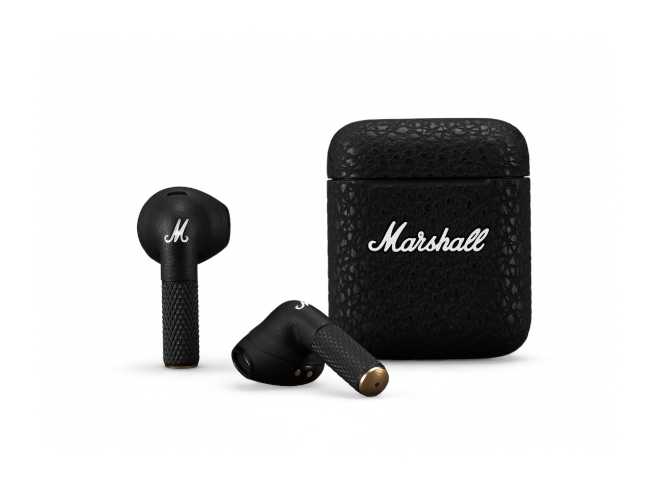 Kopfhörer, In-Ear, Bluetooth, Schwarz, Hülle