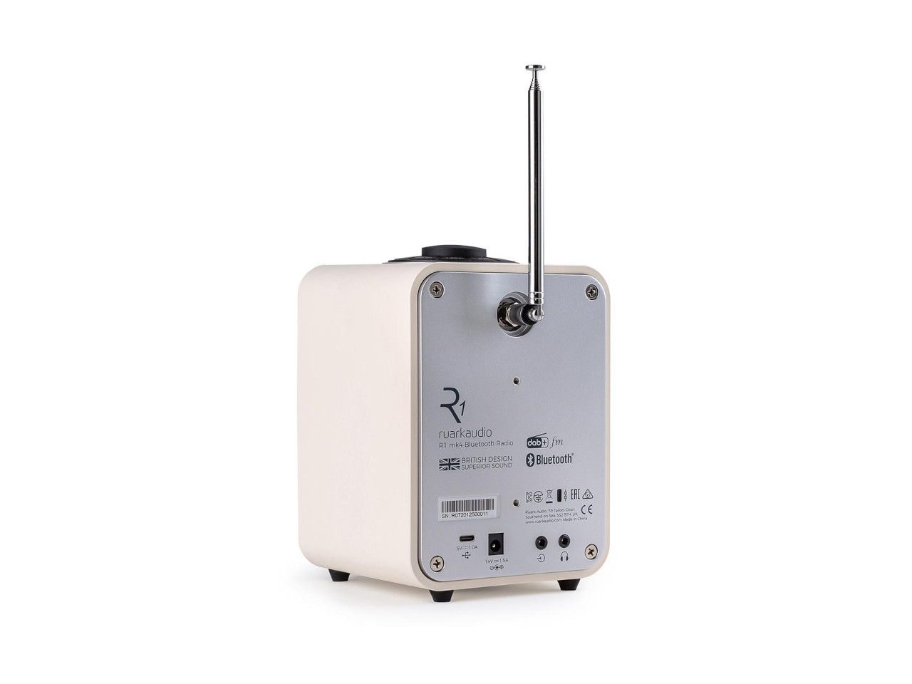 R1 Radio, Bluetooth Lautsprecher, Uhr Radio, Kompakt Design, Antennenausleger