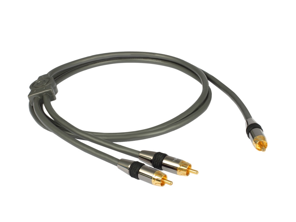 RCA Kabel, Audiokabel, Phono Kabel, Goldstecker, Stecker