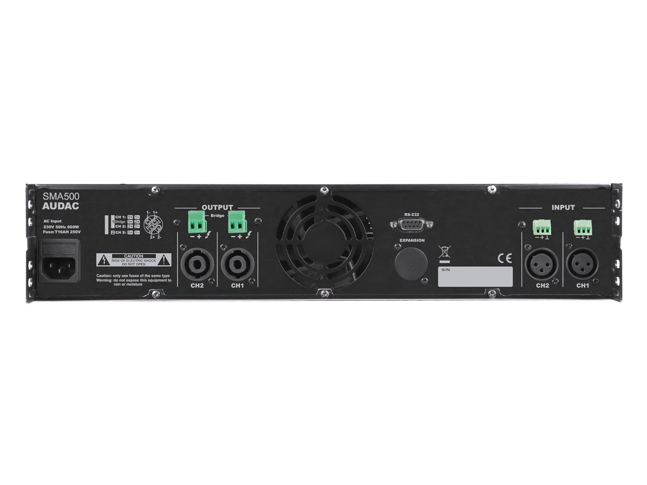rack-mount, power-supply, output-ports, network-connector, cooling-fan