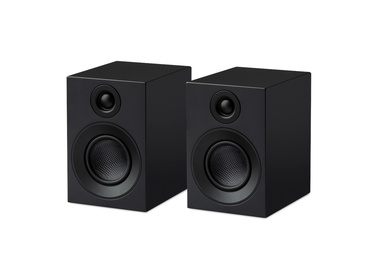 Lautsprecher, Stereo-Lautsprecher, Schwarz, Kompakt-Boxen, 2-Wege-System