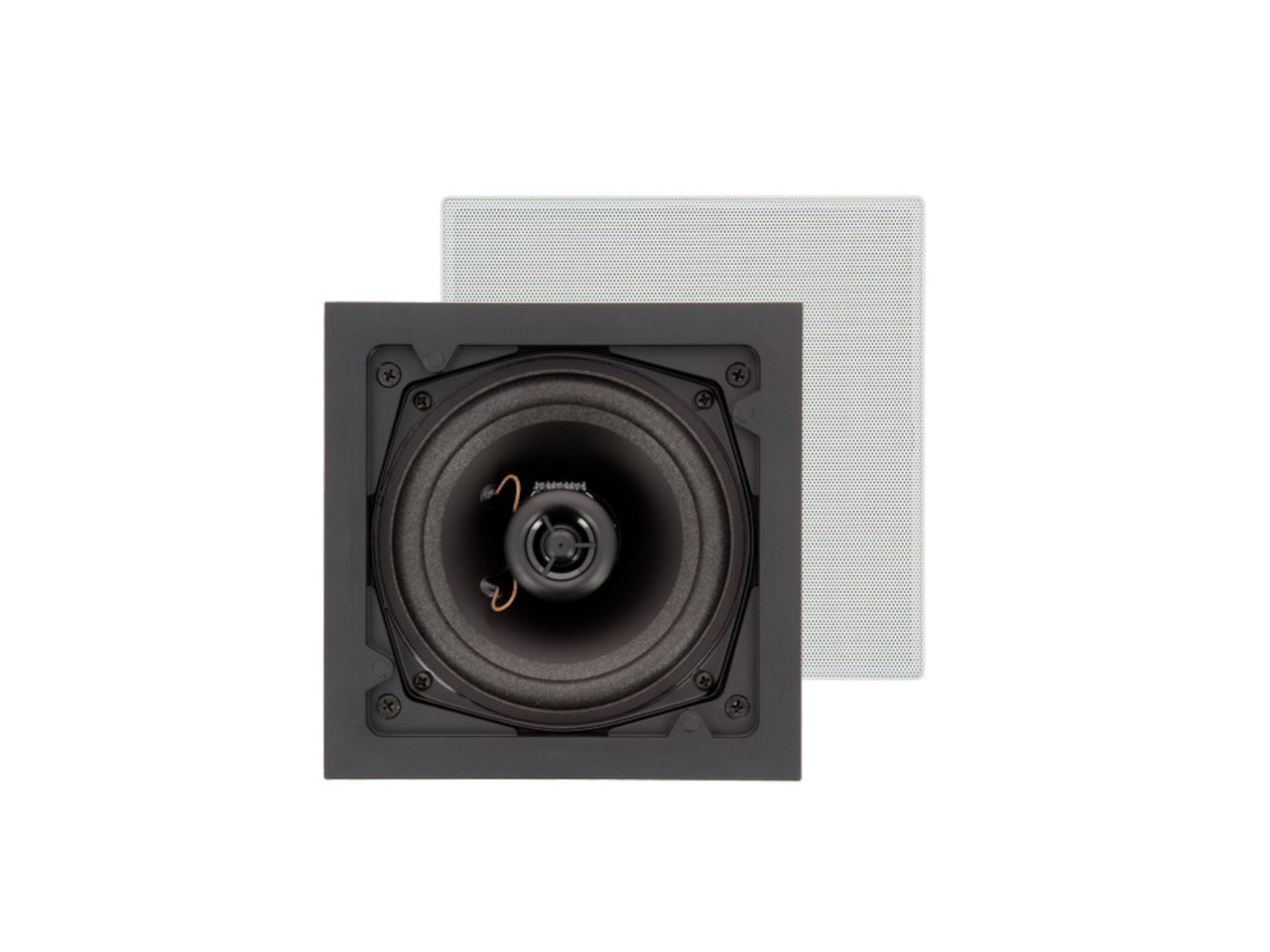 In-Wand-Lautsprecher, Woofer, Einbau-Lautsprecher, Audio-Komponente, Gitter enthalten