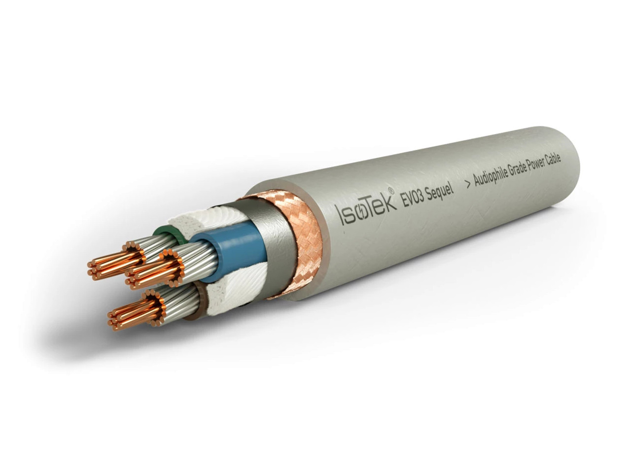 Netzwerk-Kabel, Stromkabel, Kupferleiter, Abschirmkabel, Isotek EV03 Sequel