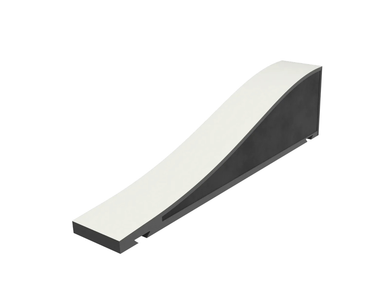 Vicoustic FlexiWave Ultra 595 White Mate / Black Keil, Maschine, Rampe
