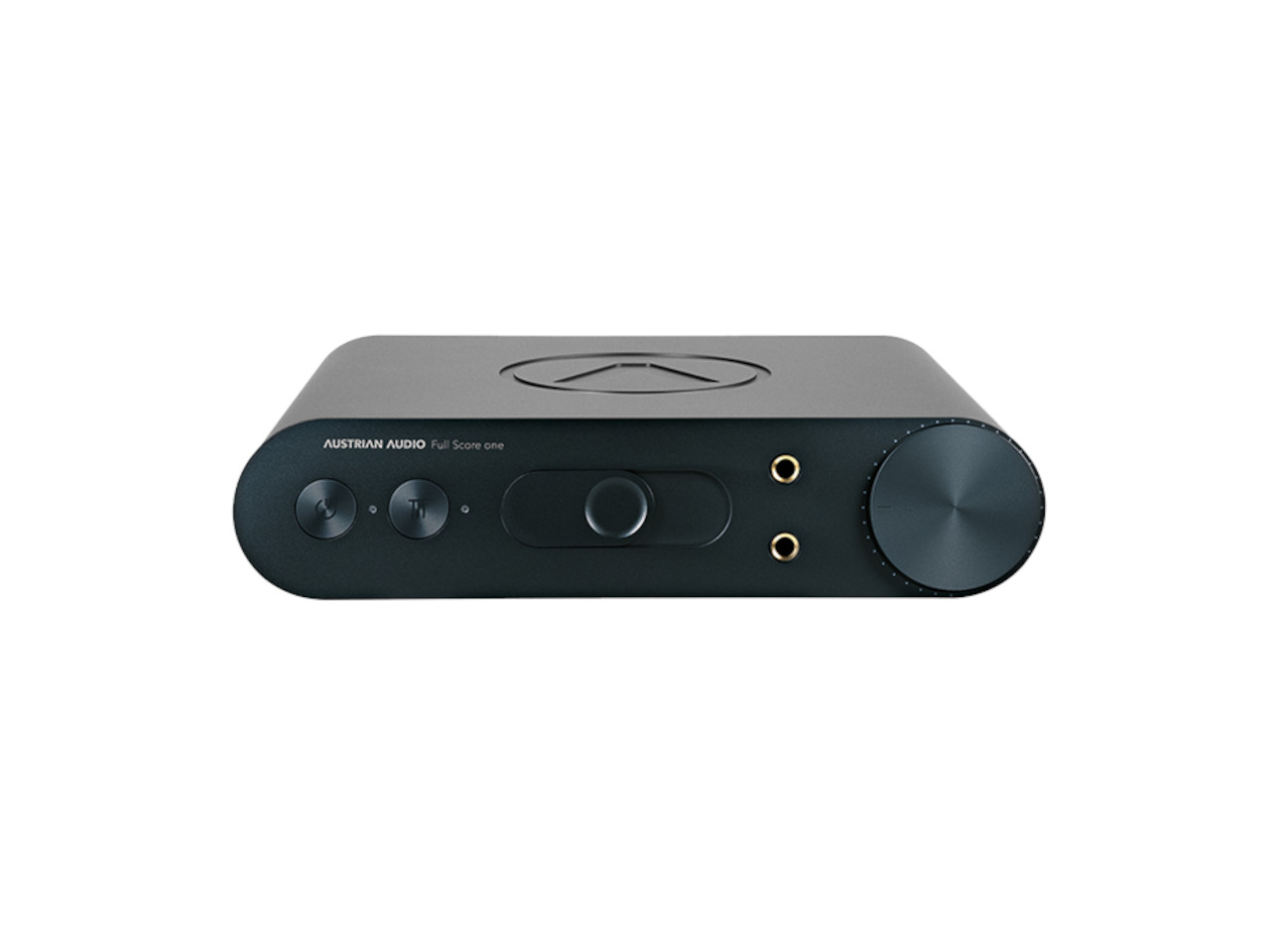 audio interface, rackmount, USB/Line inputs, volume knob, front panel