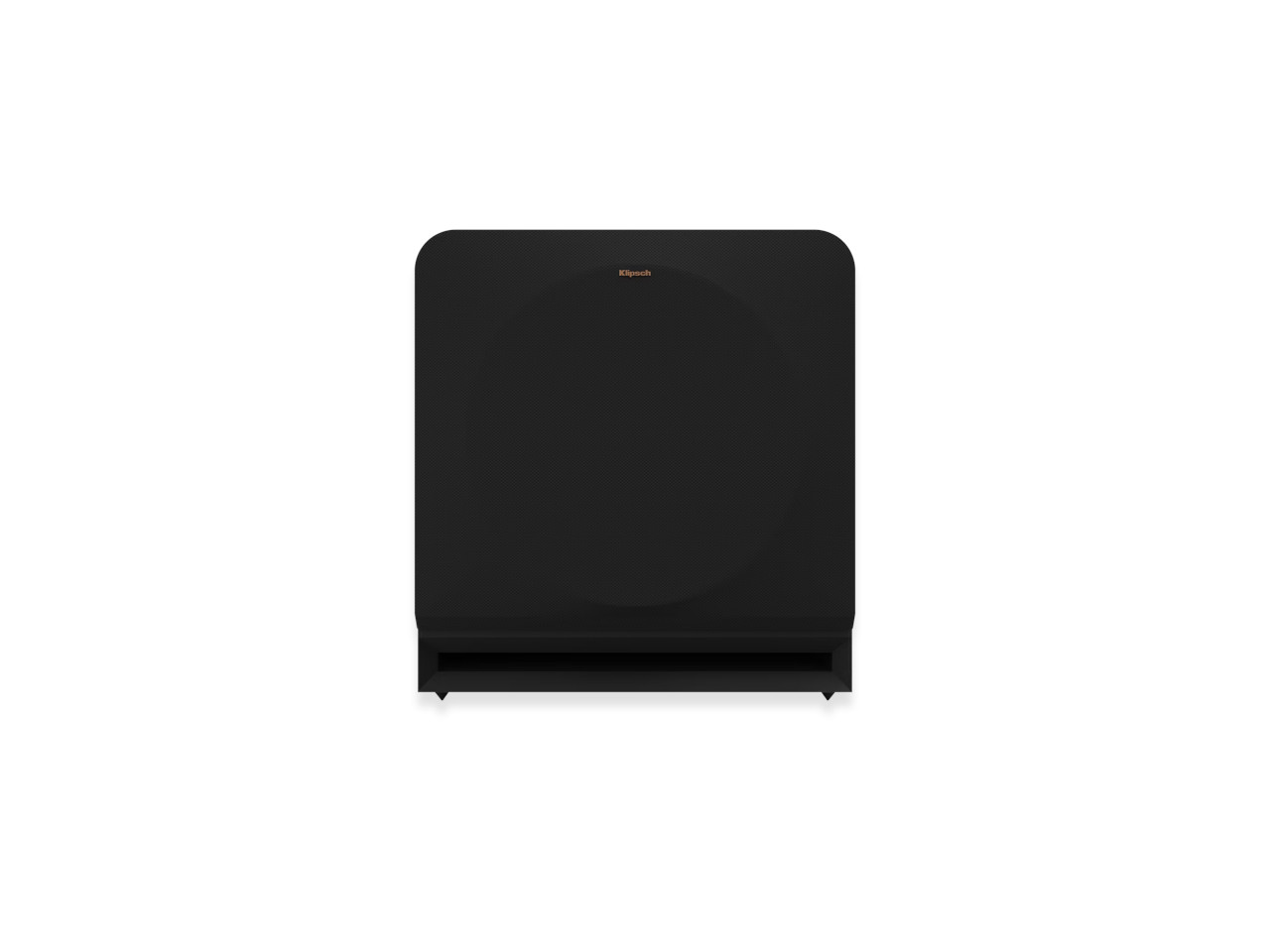 subwoofer, schwarz, quadrat, lautsprecher, vorderseite