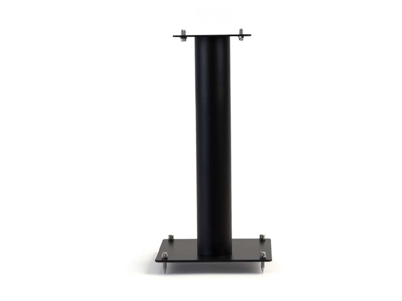 Halter für Lautsprecher, Standfuß, Zylinderstange, Metallbasis, Schwarz