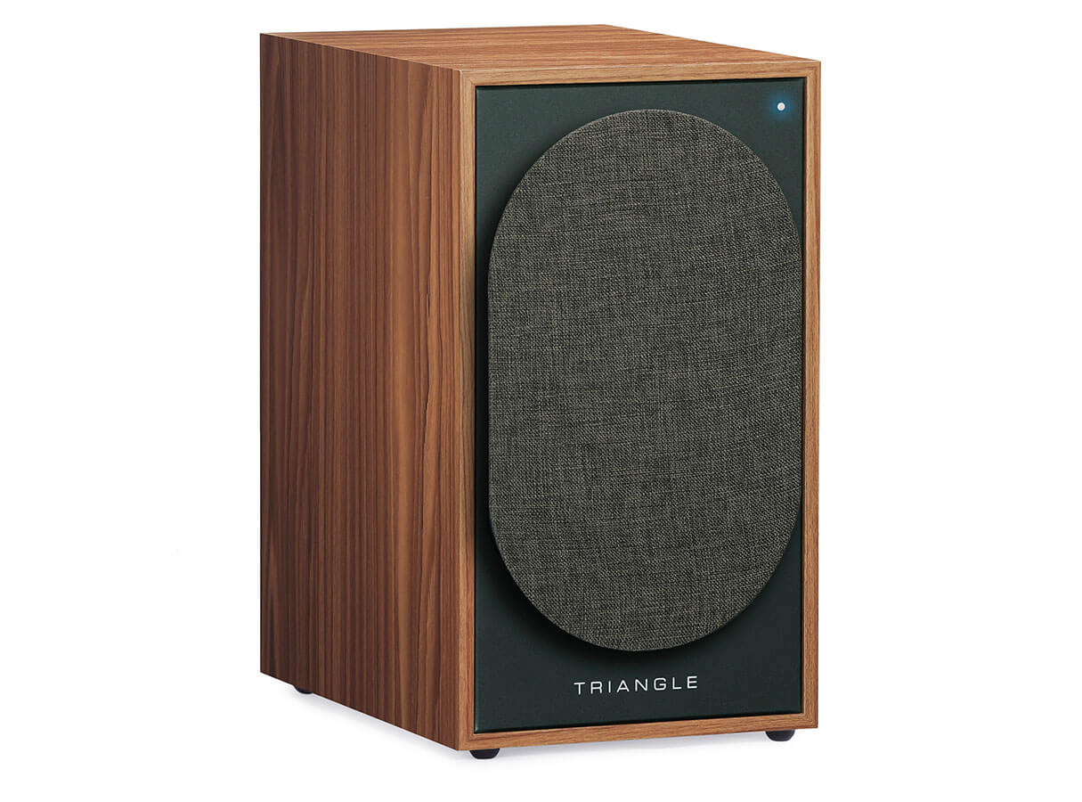 Aktivlautsprecher, Holzgehäuse, Standlautsprecher, Holzgehäuse, Stofffront