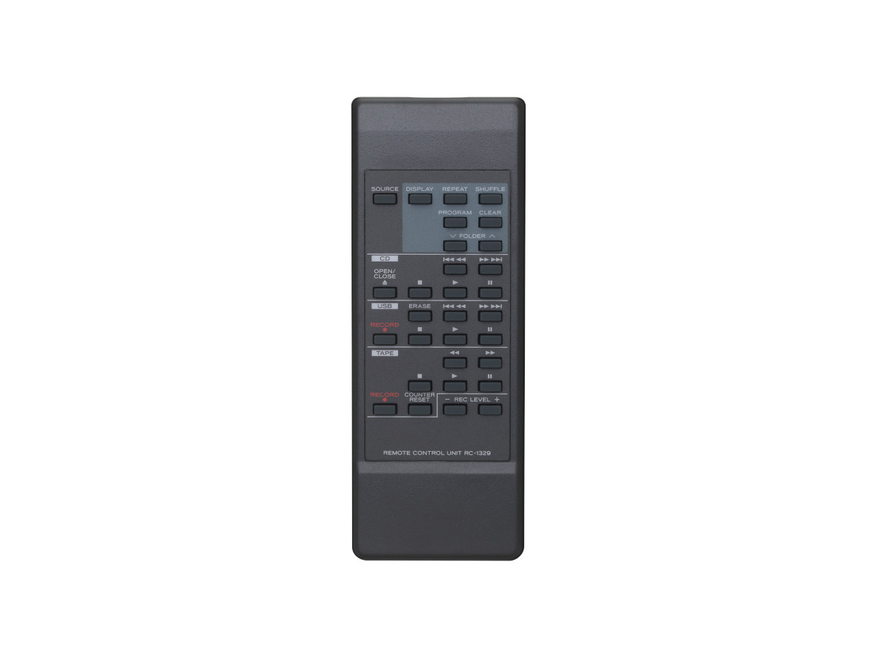 Fernbedienung, RC-1329, Universalfernbedienung, LCD-Display, Knopfbedarf