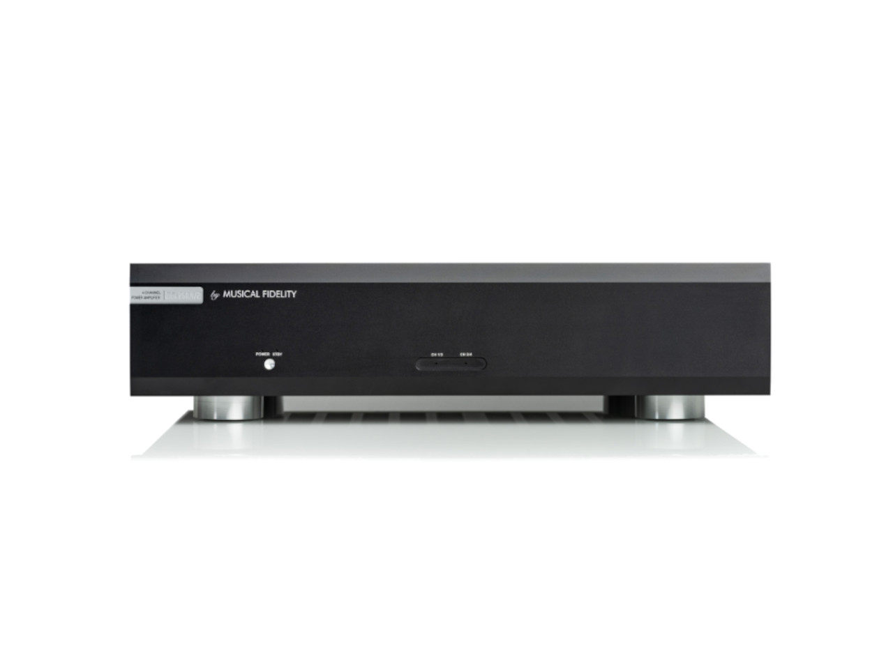 Hi-Fi Receiver, Audio Amplifier, Schwarz, Metallic finish, Frontplatte