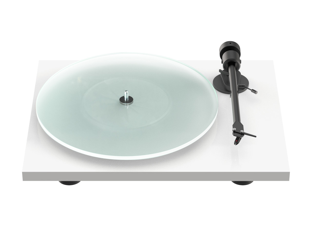 Pro-Ject T1 Evo Satin White (Rückläufer Kat.2) Sinken, Waschbeckenhahn, Teller