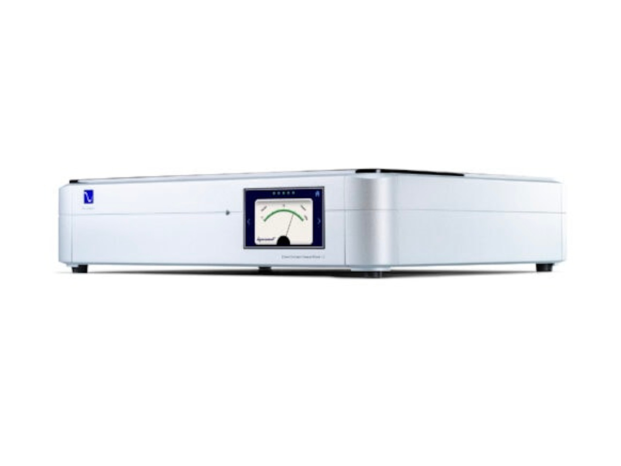 Medizinisches Gerät, elektronisches Instrument, Anzeigegauge, Silbernes Gehäuse, Vorderes Bedienfeld