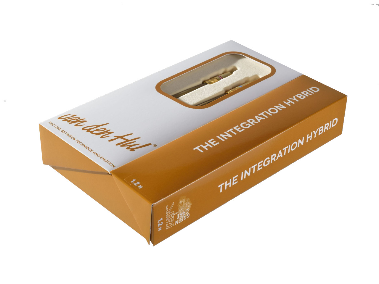 Van den Hul The Integration Hybrid XLR 1m Stereo Paar Kiste, Karton