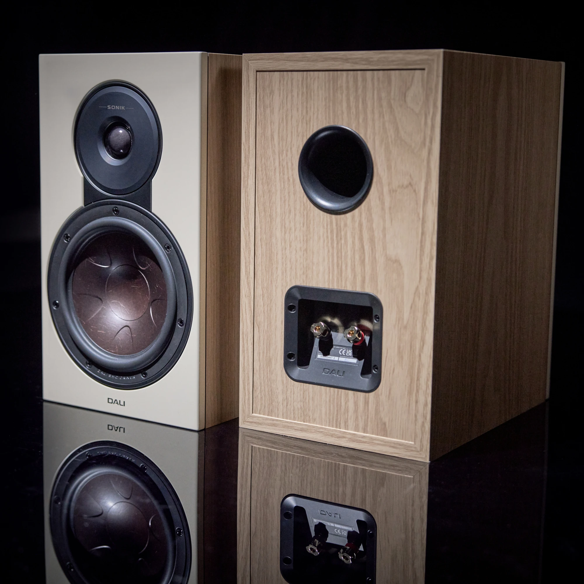 sprecher, woofer, hochtöner, Holzgehäuse, rückseite