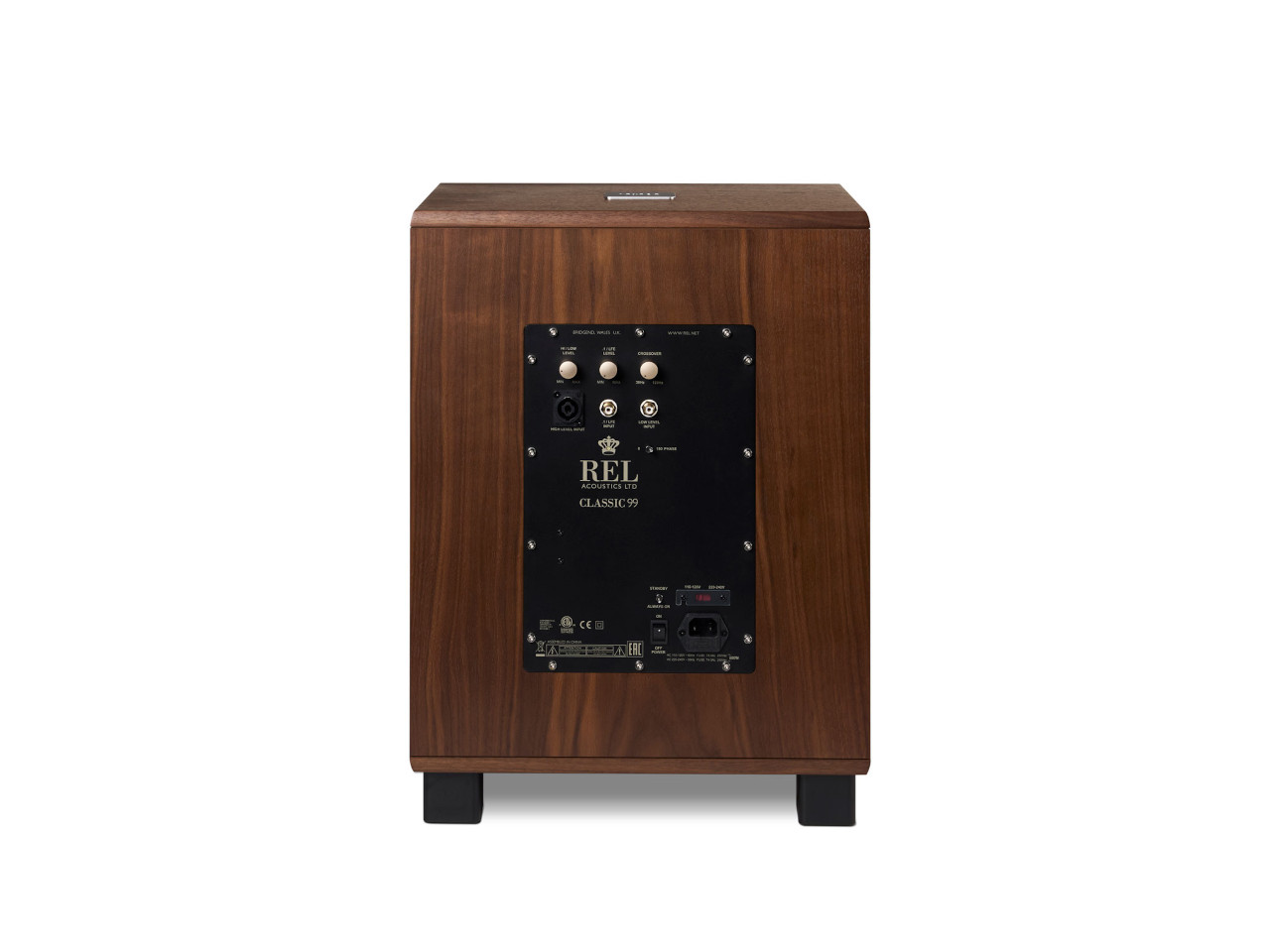 Holzmaserung, Hifi-Subwoofer, Holzgehäuse, Rückwand, Regalständer