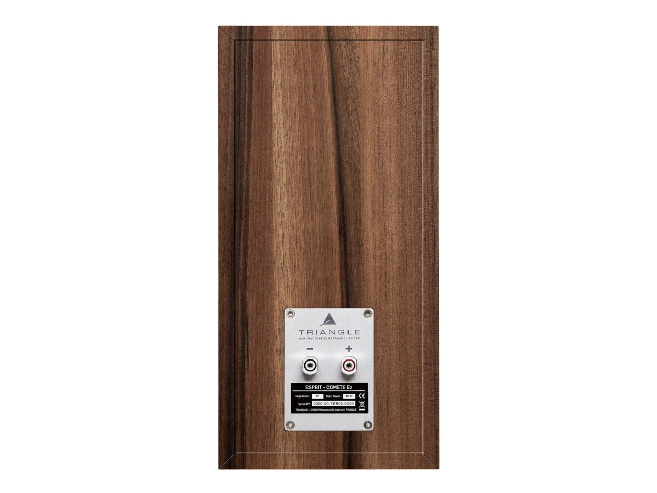 Holz, Lautsprecher, Rectangular, braun, Backplate