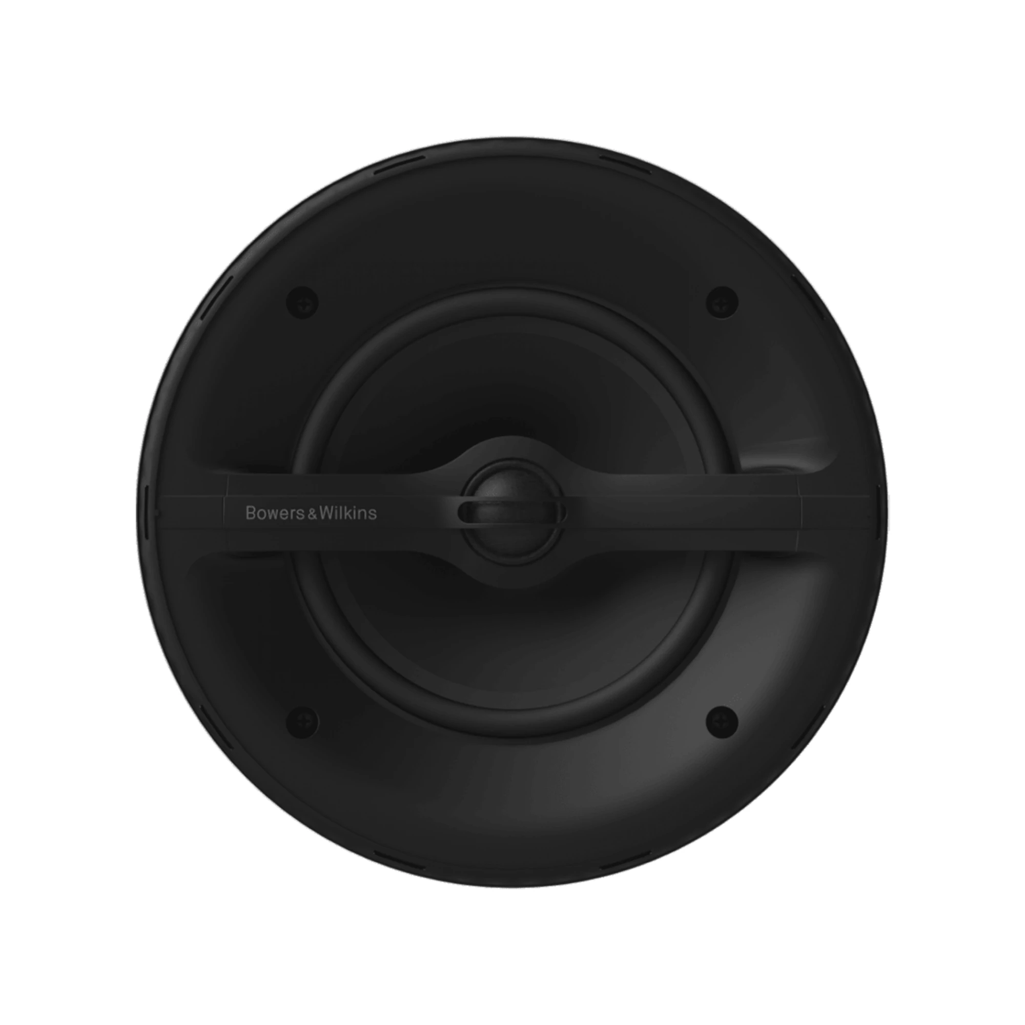 lautsprecher, woofer, rund, schwarz, Bowers & Wilkins