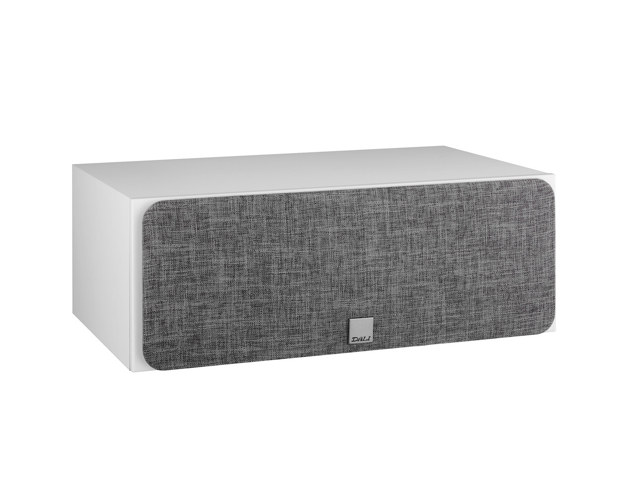 box speakers, portable speaker, gray fabric, wireless, DALI label