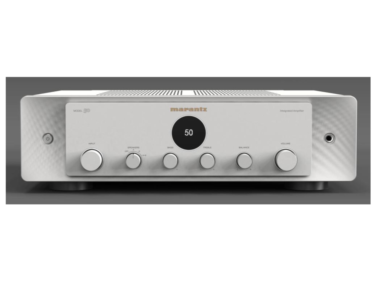verstärker, stereo, hi-fi, silber, bedienknöpfe