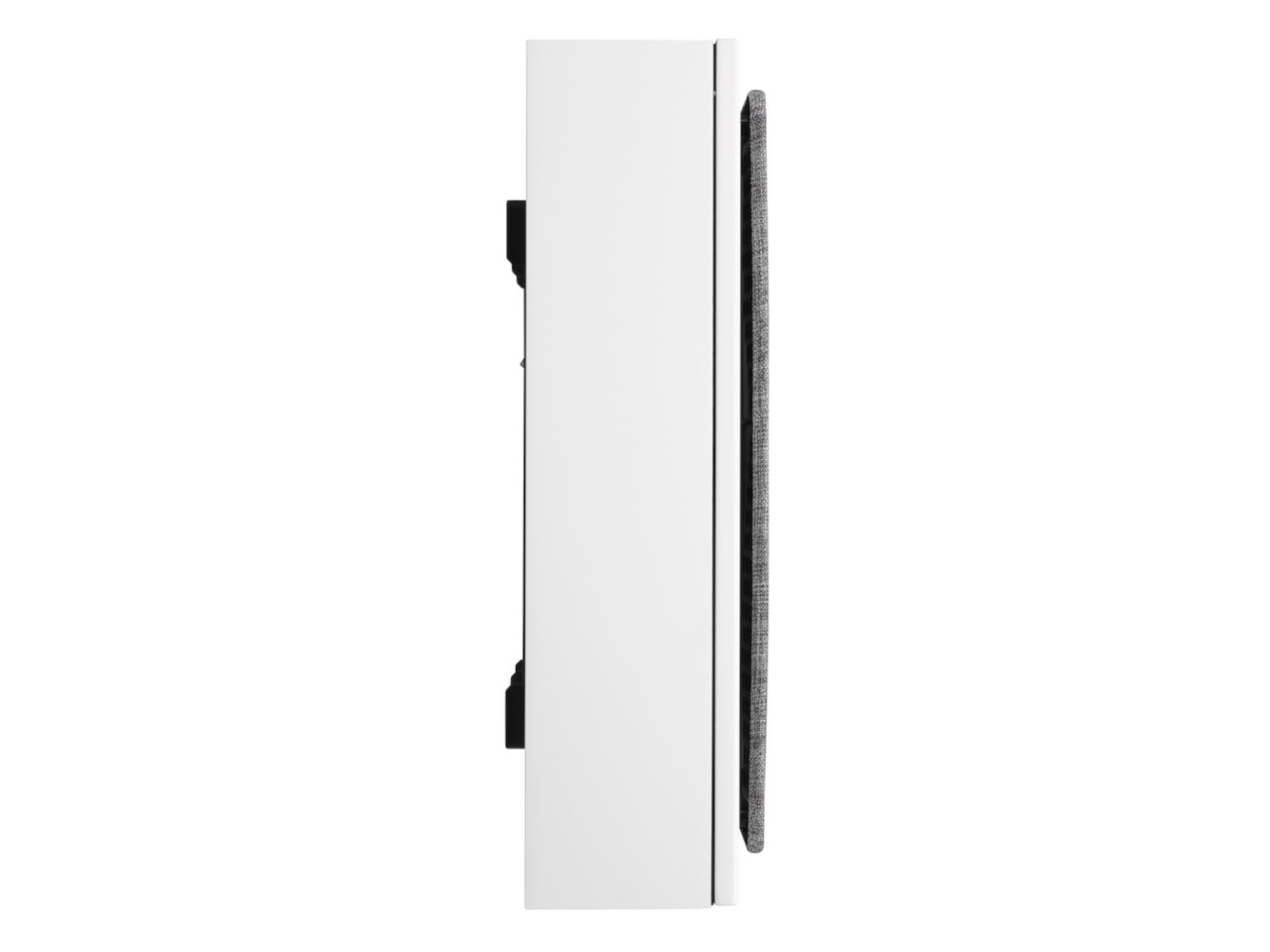Seitenansicht, weißes Panel, Wand Schalter, Flach, Kantenverkleidung