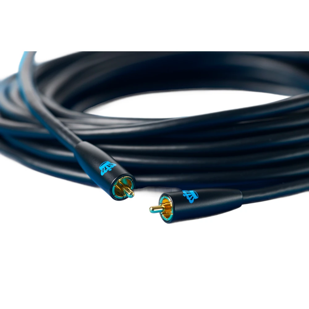 REL Commander .1/LFE Subwoofer Kabel Schwarz 8,0m