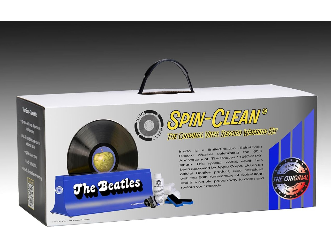 vinyl, record, box, spin-clean, reinigungsset