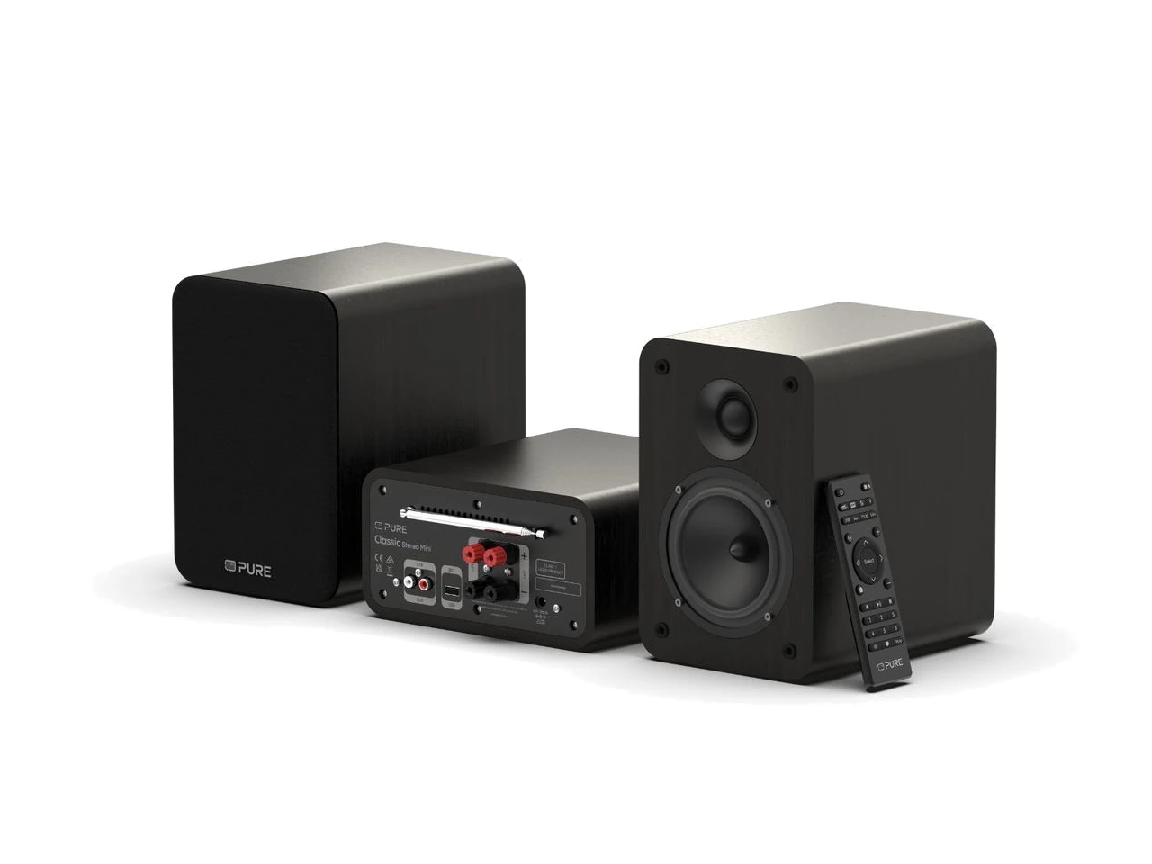 Lautsprecher-Set, 2.1-System, Satellitenlautsprecher, Subwoofer, Fernbedienung