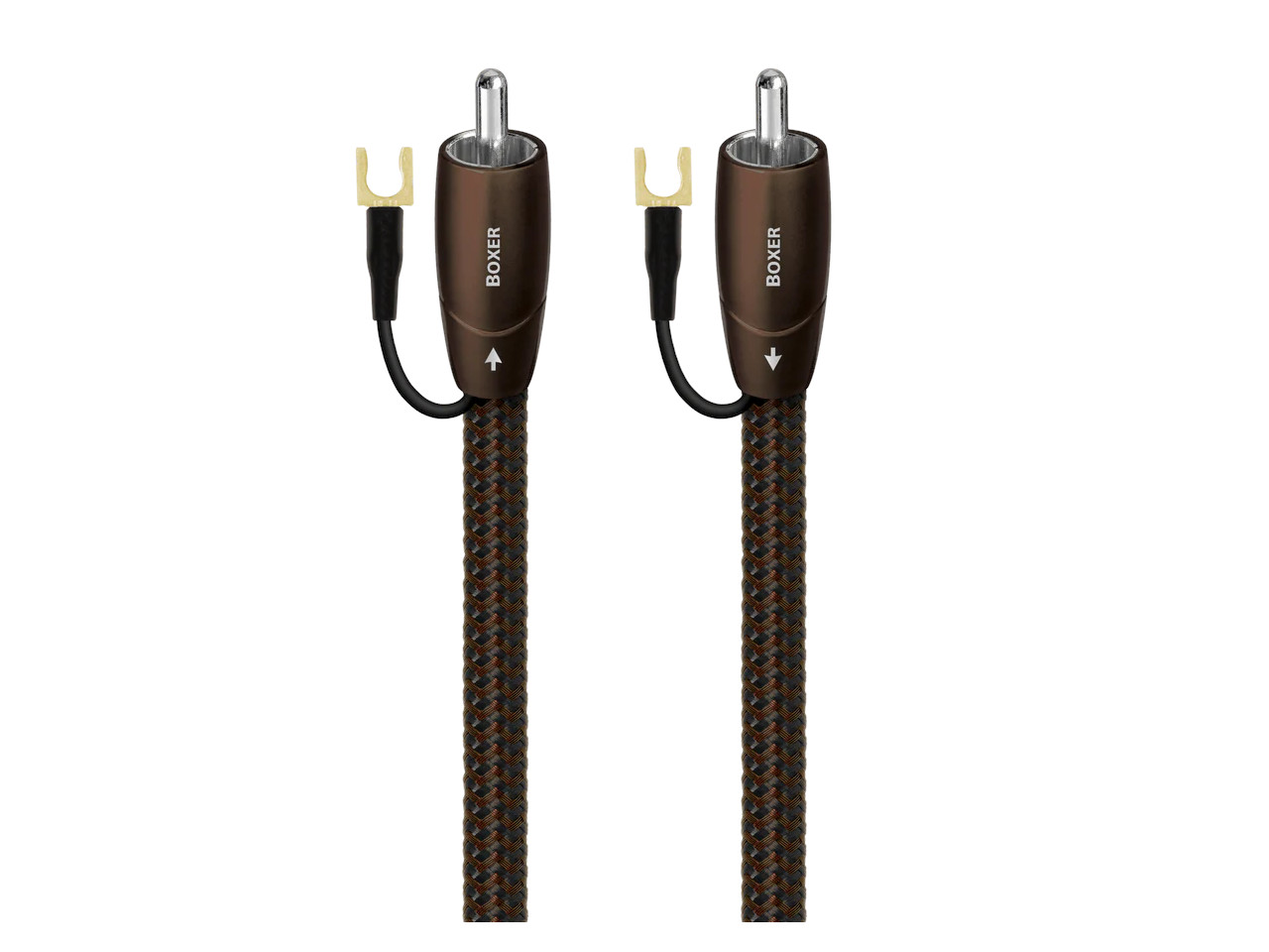 HDMI?, Kabel, Geflochten, Braun, Stecker