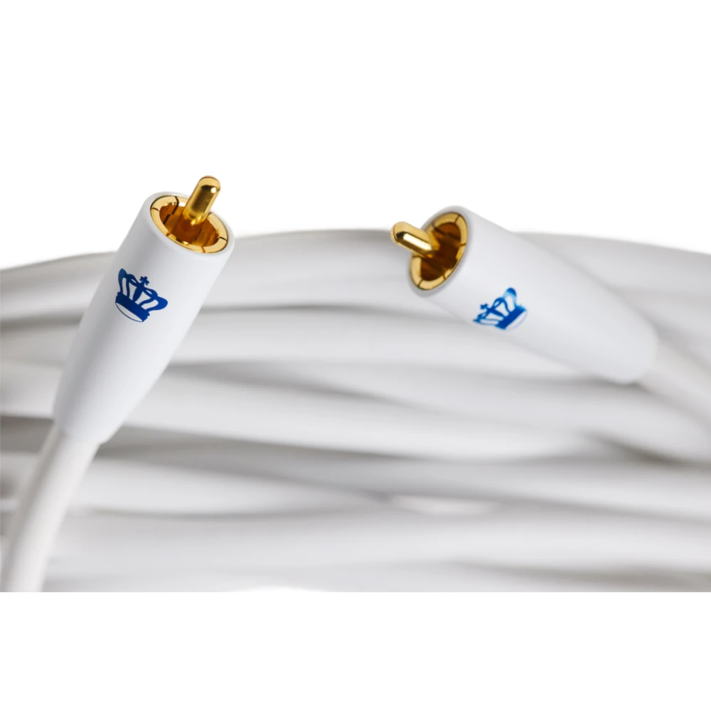 REL Commander .1/LFE Subwoofer Kabel Weiß 3,0m