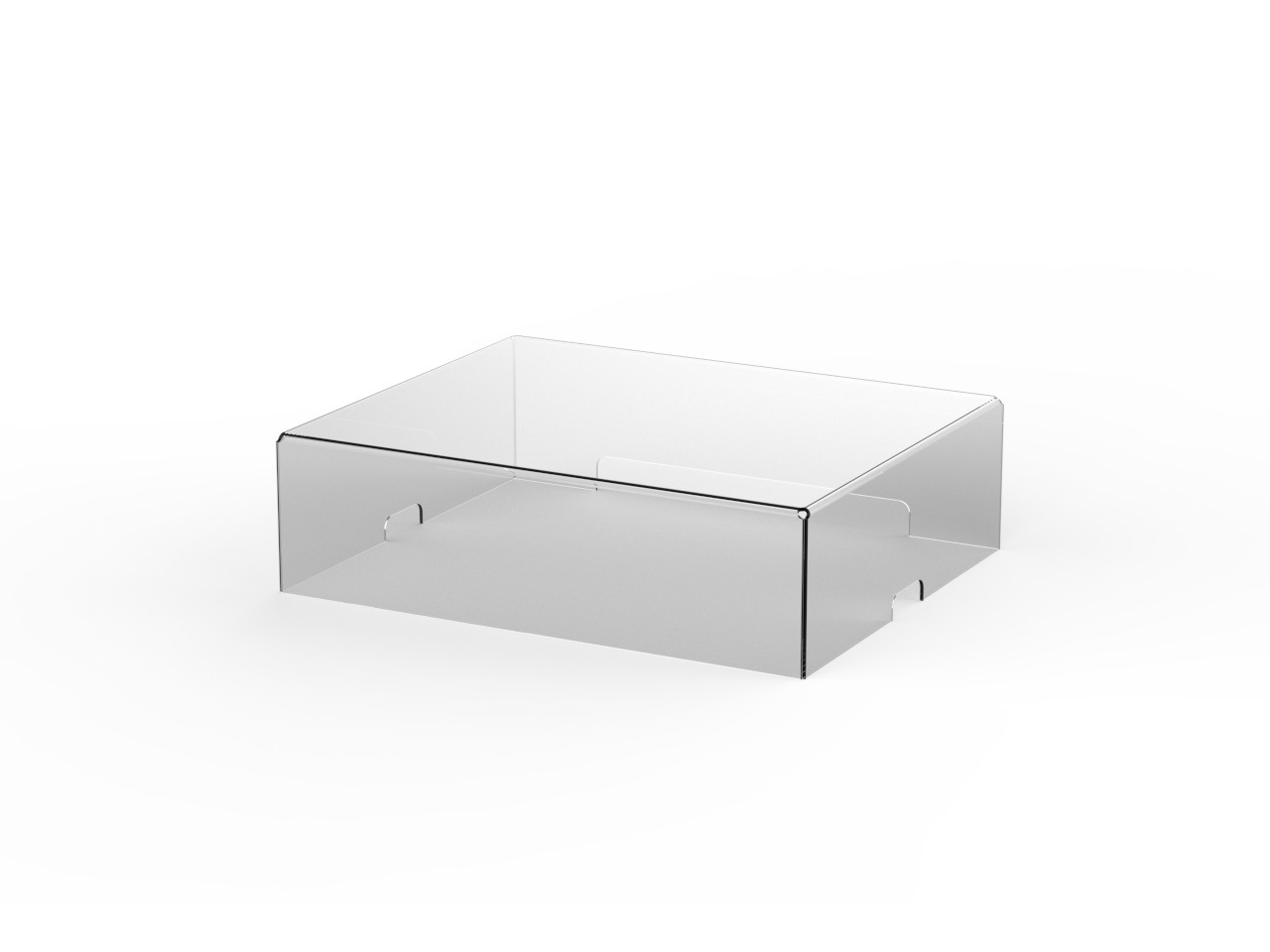 Displayständer, Glasbox, Acrylbox, transparente Hülle, Aufbewahrungsschale