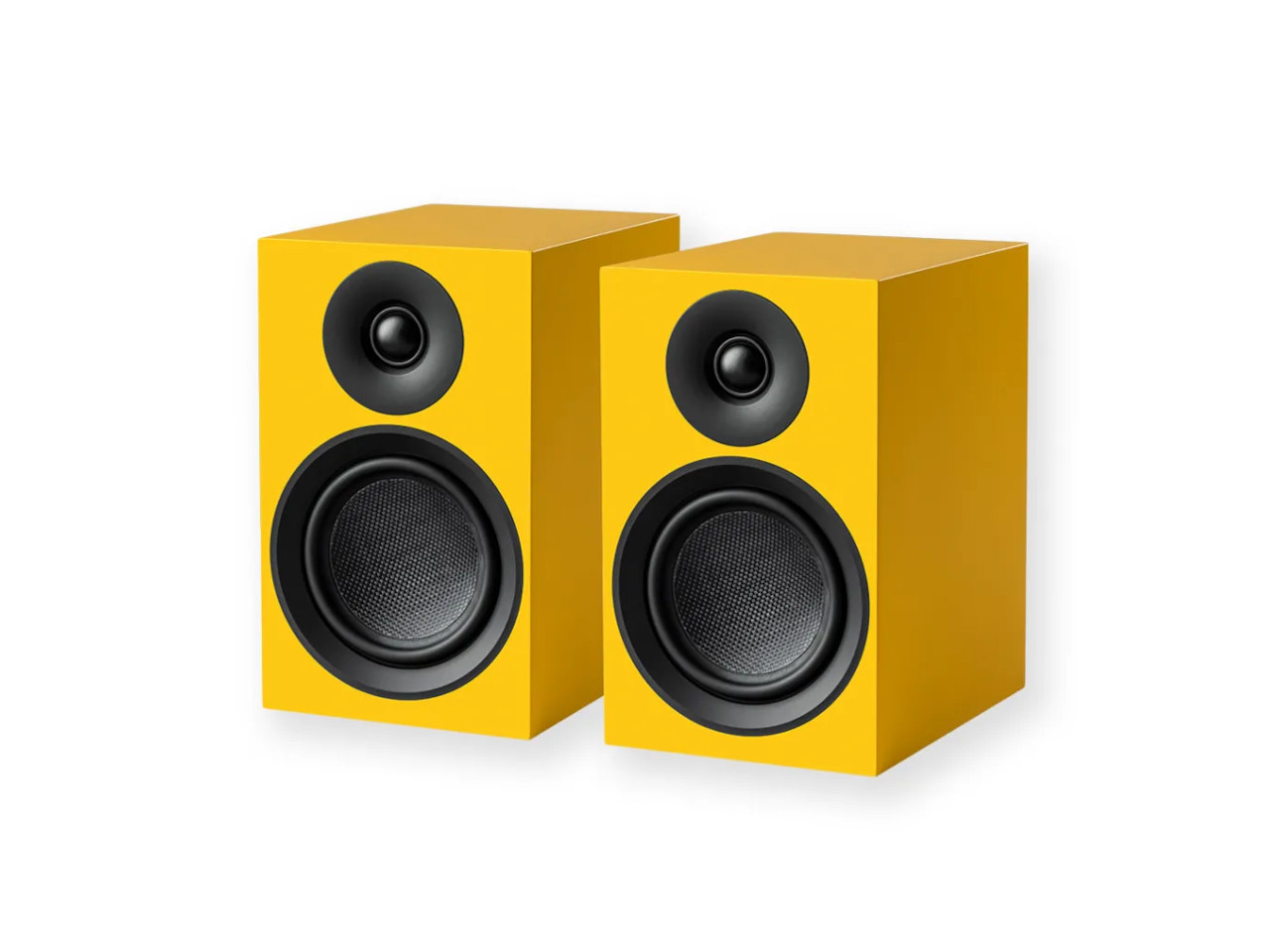 Lautsprecher, Schwarz, Gelb, Kompakt, Stereo