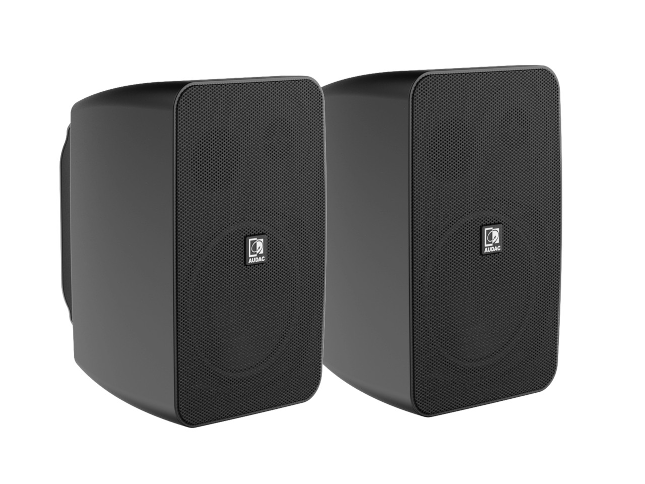 Lautsprecher, Stereo-Lautsprecher, Kompaktlautsprecher, Audac, Schwarz