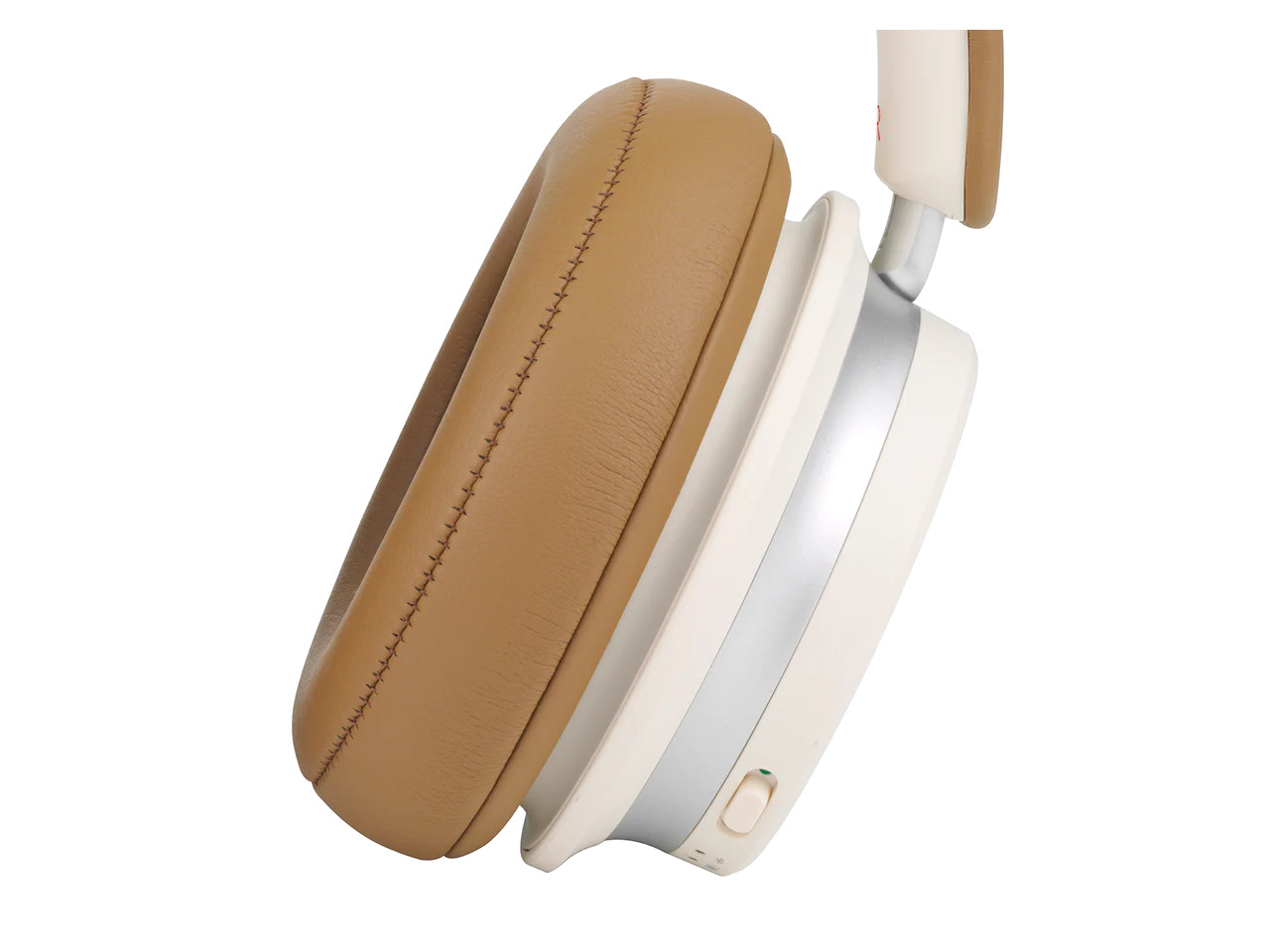 Kopfhörer, Over-Ear, Leder, Braun, Weiß