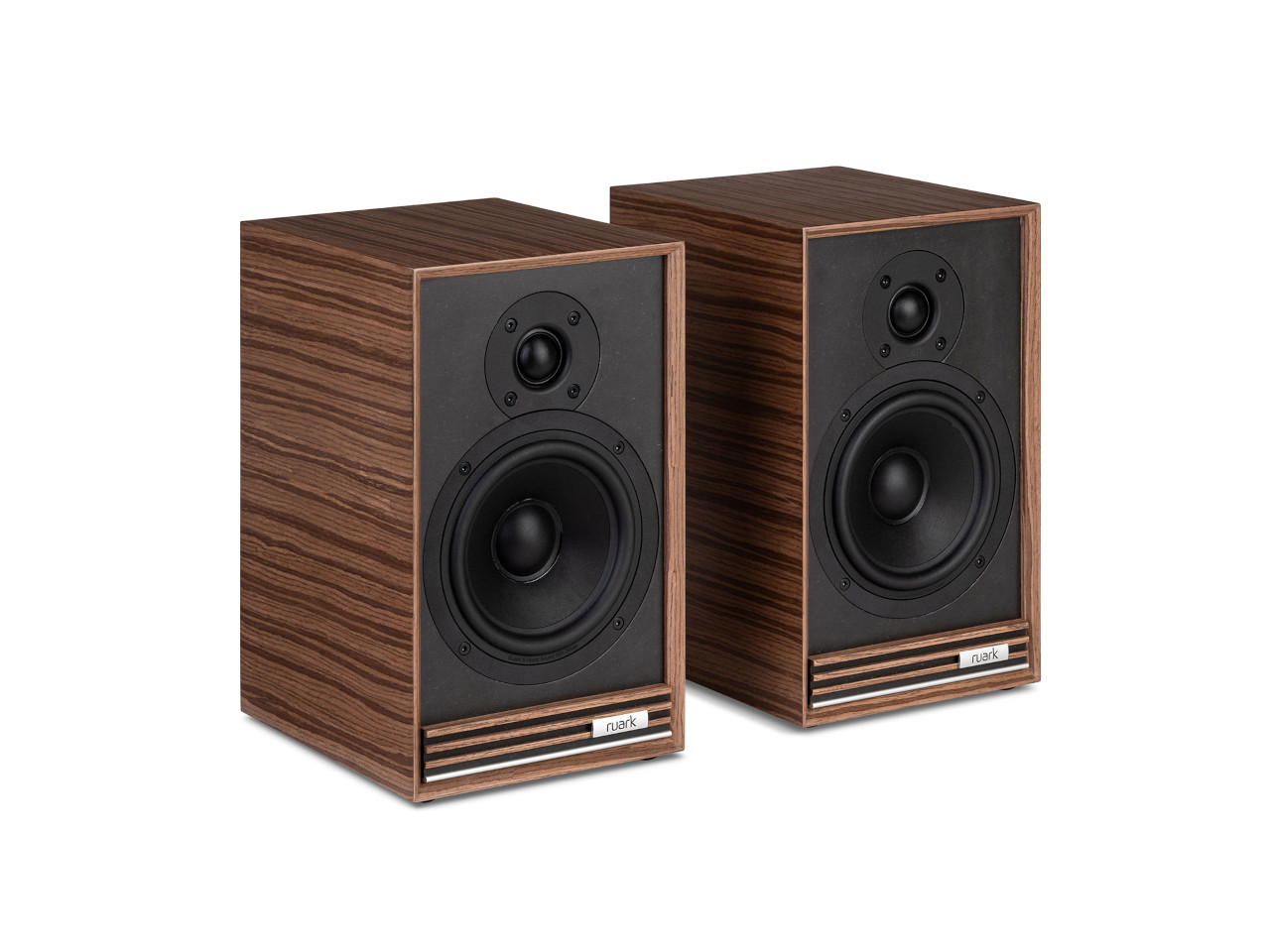 Regallautsprecher, Stereo-Lautsprecher, Holzoptik, Paar Lautsprecher, Basswoofer