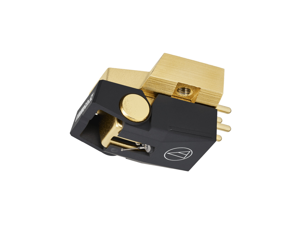 Schallplatten, Phono-Kartusche, Gold, Schwarz, goldplattiert