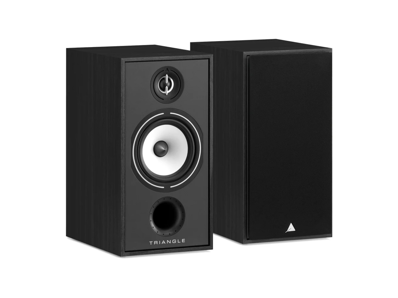 Lautsprecher, Stereo, 2-Wege, Bassreflex, Schwarz