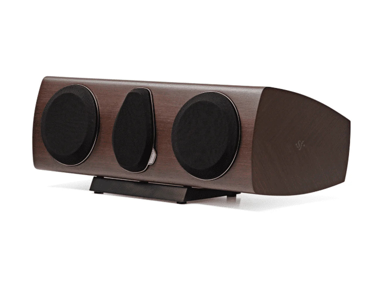 Soundbar, Holz, Braun, Lautsprecher, Dreifach