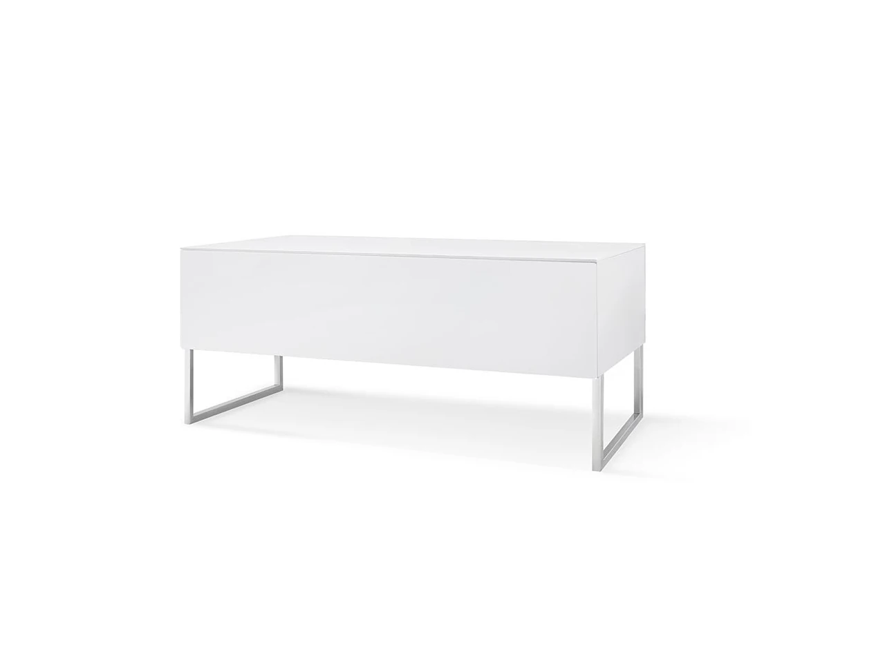 Sideboard, Weiß, Aufbewahrung, Zeitgenössisch, Metallbeine