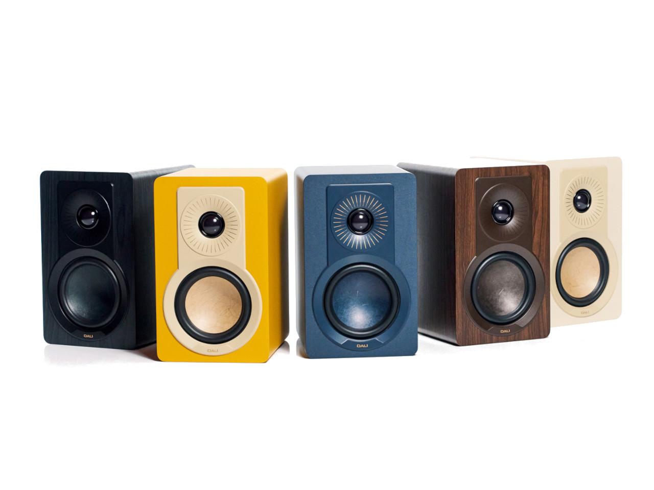 Lautsprecher, Regal-Standlautsprecher, Holzlautsprecher, Stereo-Set, Farbige Lautsprecher
