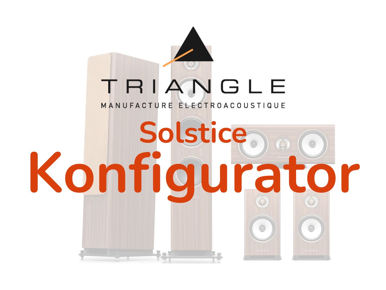 Lautsprecher, HiFi, Standlautsprecher, Holzoptik, Solstice Konfigurator