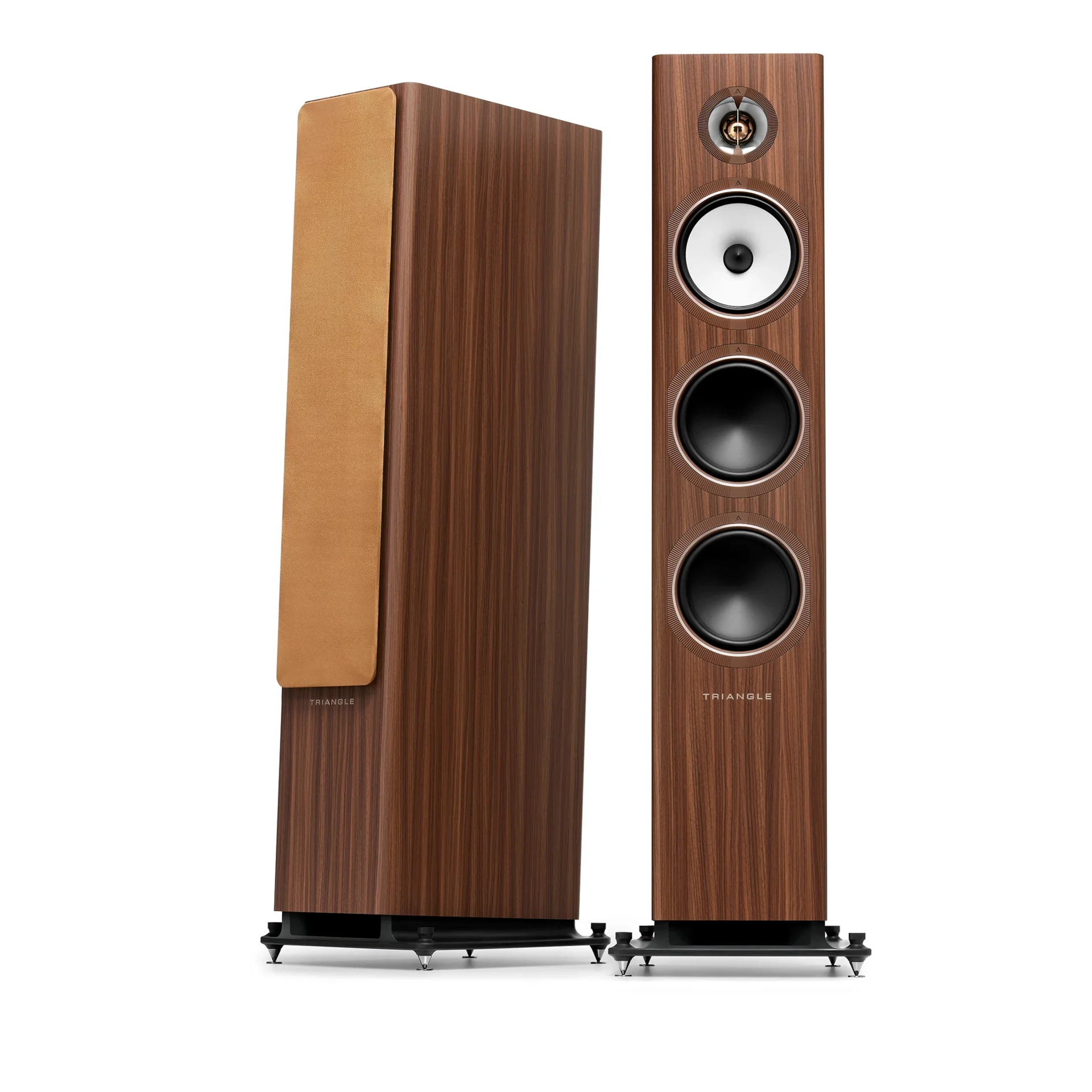Lautsprecher, HiFi, Standlautsprecher, Holzoptik, 4-Wege