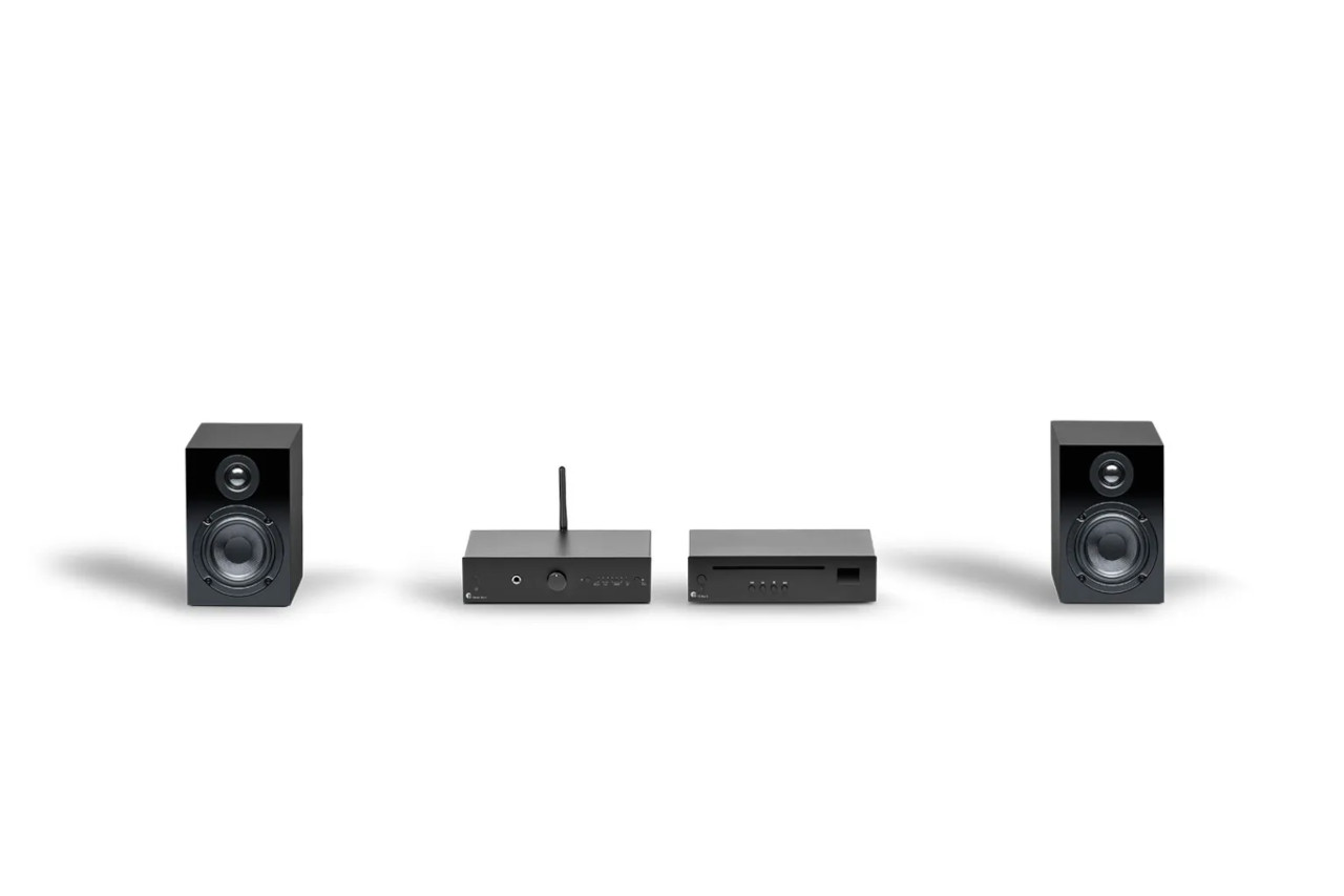 Pro-Ject Stereo Set E CD Black Elektronik, Sprecher, Heimkino