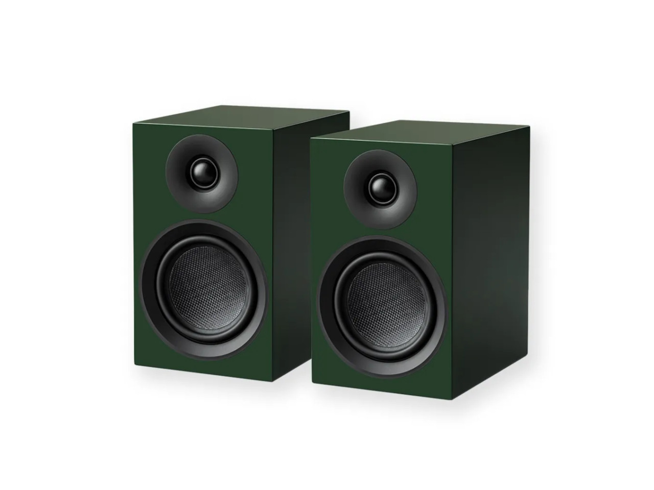 Lautsprecher, Studio-Speaker, Frontlautsprecher, 2-Wege, grün