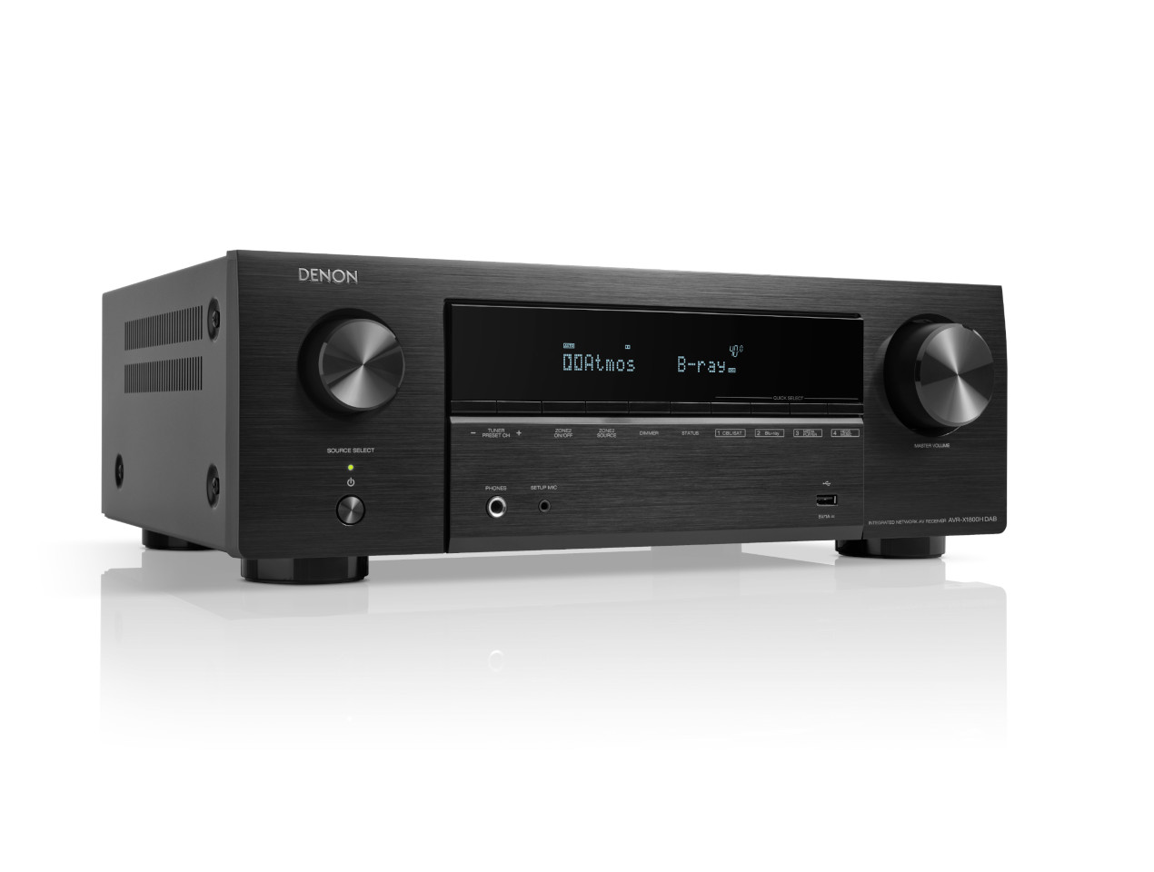 Denon AVR-X1800H DAB Black Elektronik, Verstärker, Sprecher