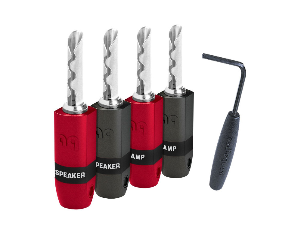 4er Set Bananenstecker

