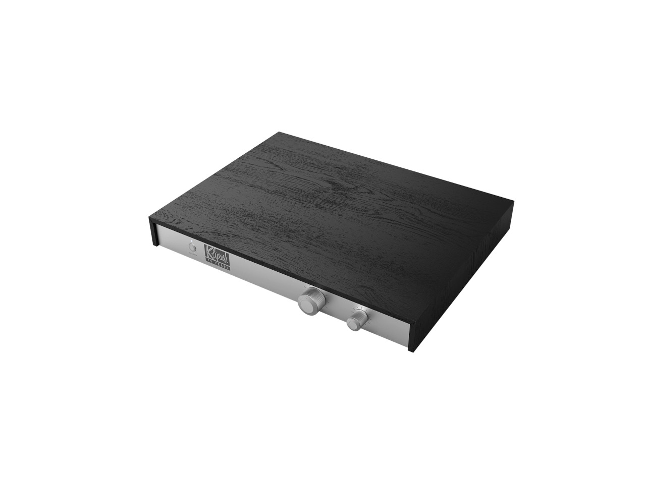 Hifi-Verstärker, Vorverstärker, Metallgehäuse, Schwarz, Knöpfe